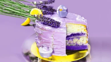 Bolo de Lavanda e Limão