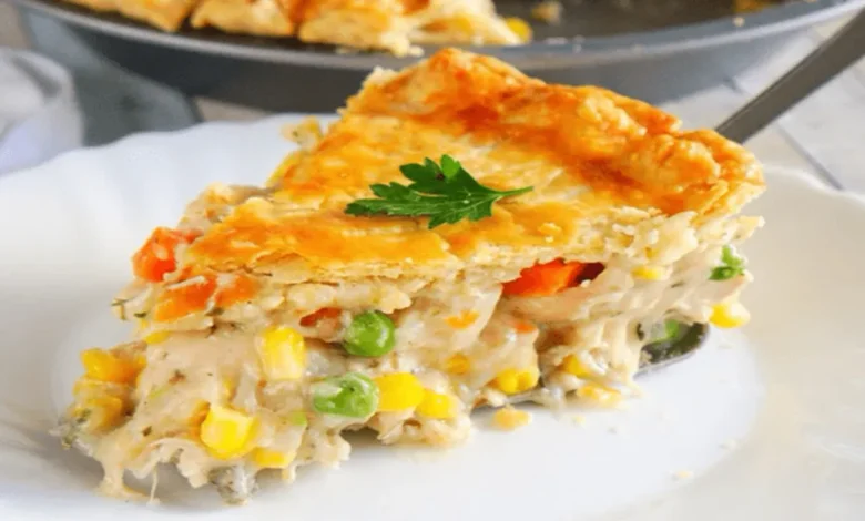 Empadão de Frango com Massa Caseira