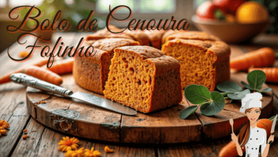 Capa Bolo de Cenoura Fofinho