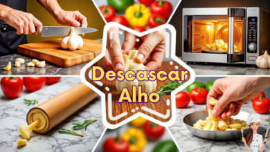 Descascar Alho Rápido e Fácil