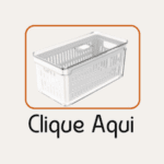 Organizador de Geladeira com Escorredor Interno 3L