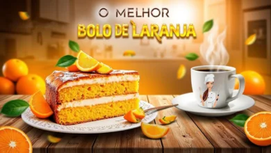 Bolo de Laranja no Liquidificador