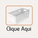 Organizador de Geladeira com Escorredor Interno 3L