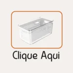 Organizador de Geladeira com Escorredor Interno 5L